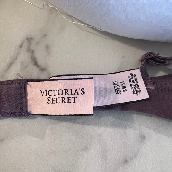 Victoria`s Secret NWOT Dusty Rose Bralette Halter M - Picture 7 of 9